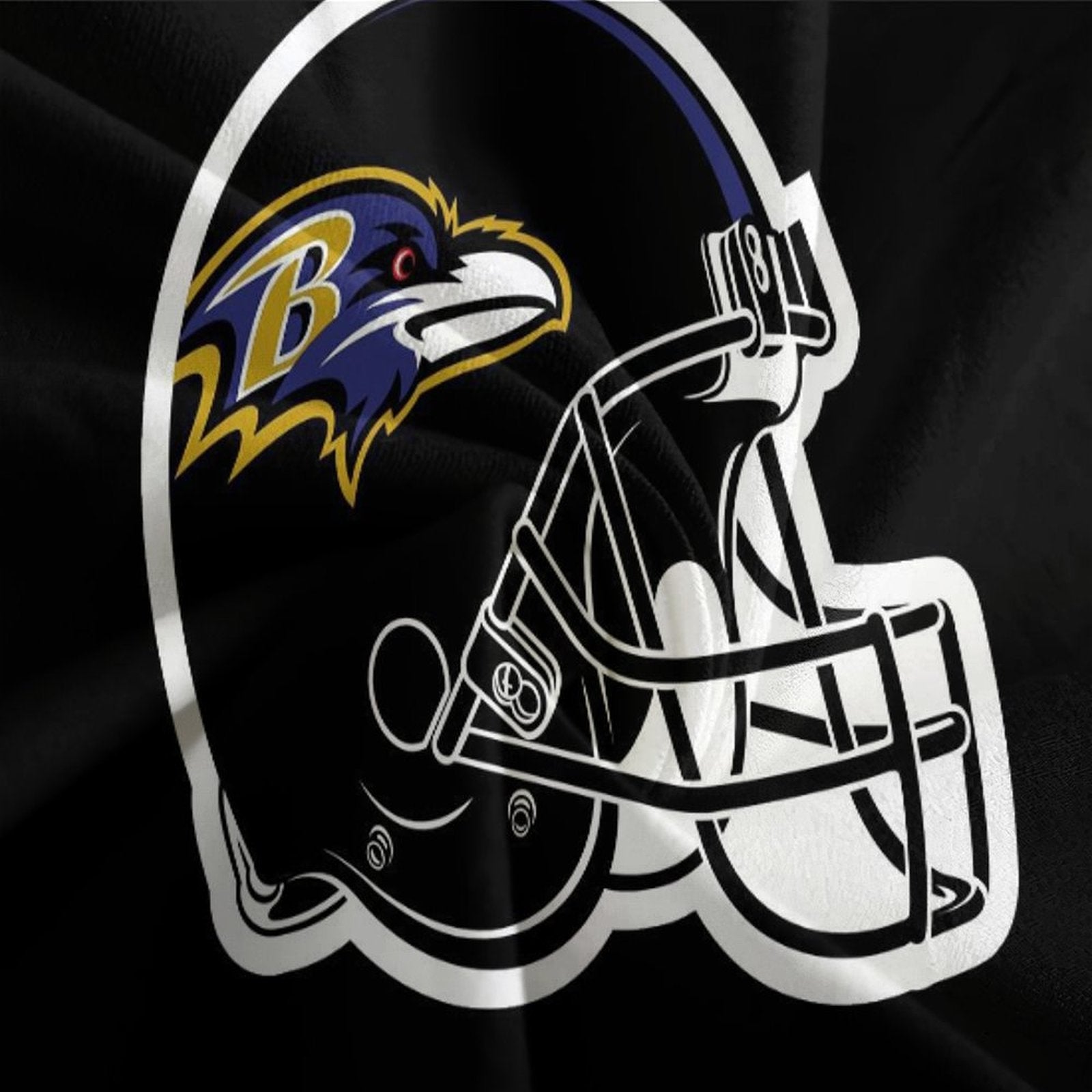 Baltimore Ravens Bedding Set Duvet Cover Without Filler