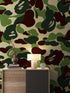 Bape Camo Wallpaper Mural. Pink Camo Streetwear Hype Beast Aesthetics. #6835