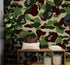 Bape Camo Wallpaper Mural. Pink Camo Streetwear Hype Beast Aesthetics. #6835