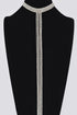 Bar Line Rhinestone Choker Necklace | BYMANYC ® New York Elegance