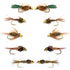 Basics Collection - Bead Head Nymph Assortment - 10 Wet Flies - 5 Patterns - Hook Sizes 12, 14, 16