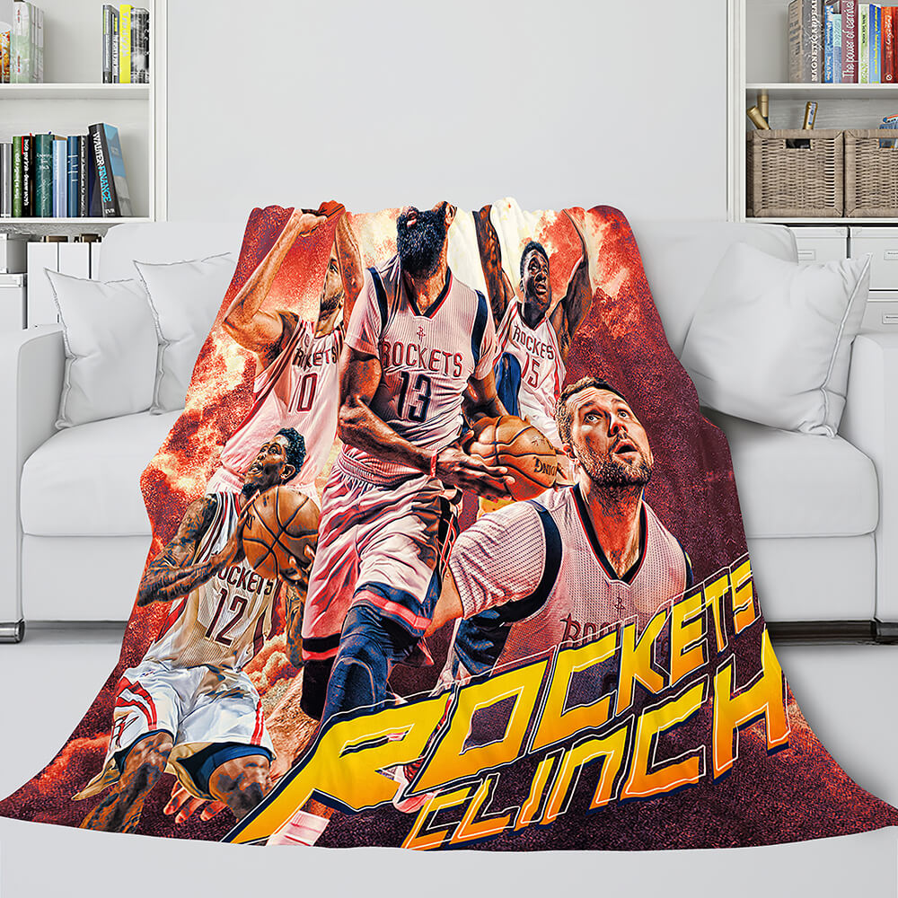 Basketball Team Flannel Fleece Throw Cosplay Blanket