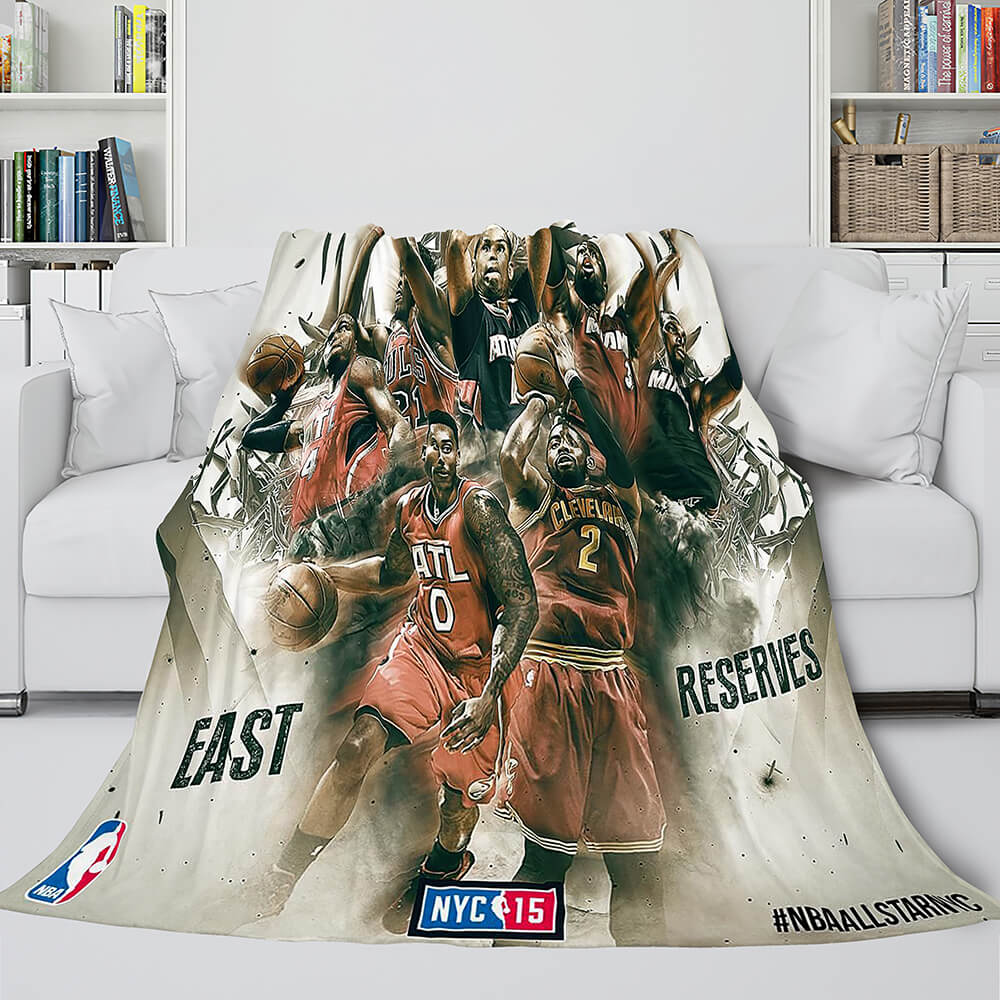 Basketball Team Flannel Fleece Throw Cosplay Blanket