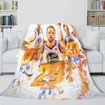 Basketball Team Flannel Fleece Throw Cosplay Blanket