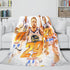 Basketball Team Flannel Fleece Throw Cosplay Blanket