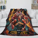 Basketball Team Flannel Fleece Throw Cosplay Blanket