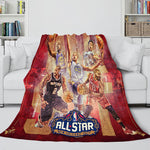 Basketball Team Flannel Fleece Throw Cosplay Blanket