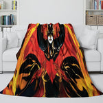 Batwoman Blanket Flannel Throw Kids Room Decoration