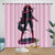 Batwoman Curtains Pattern Blackout Window Drapes Room Decoration