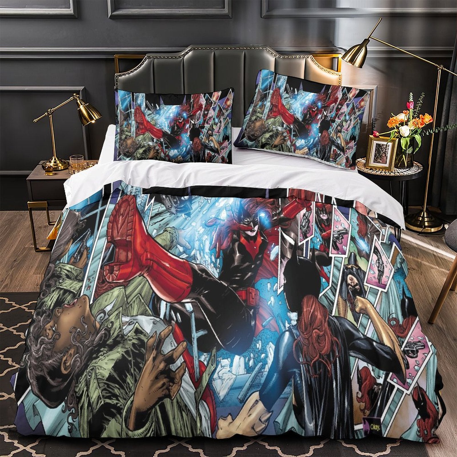 Batwoman Duvet Cover Bedding Set Without Filler