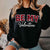 Be My Valentine Buffalo Plaid Crewneck - Valentines Day Sweatshirt