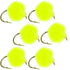 Bead Head Hot Chartreuse Egg Fly Fishing Flies - 6 Flies Hook Size 16