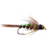3 Pack Flash Back Bead Head Prince Nymph Fly Fishing Flies - Hook Size 16