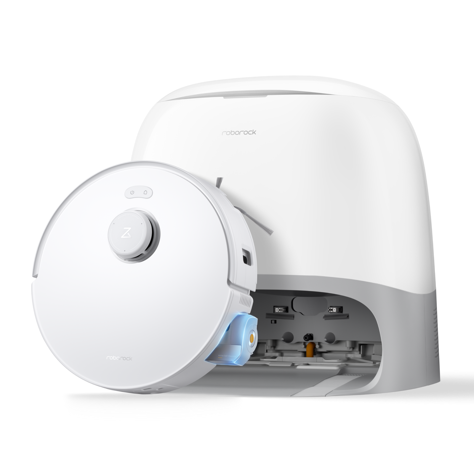 Roborock Qrevo Curv 2 Flow Roller Mop Robot Vacuum With Multifunctional Dock