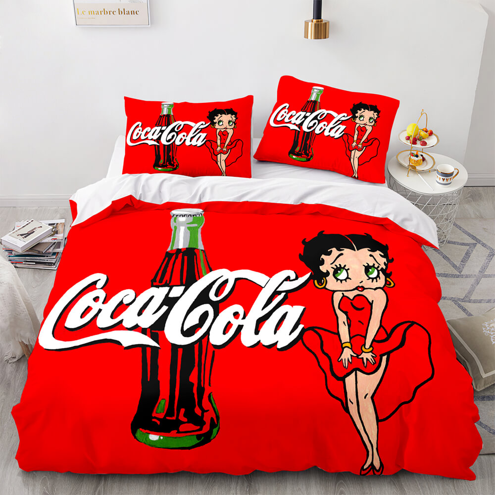 Betty Boop Cosplay Bedding Sets Quilt Covers Without Filler