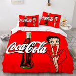 Betty Boop Cosplay Bedding Sets Quilt Covers Without Filler
