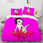 Betty Boop Cosplay Bedding Sets Quilt Covers Without Filler