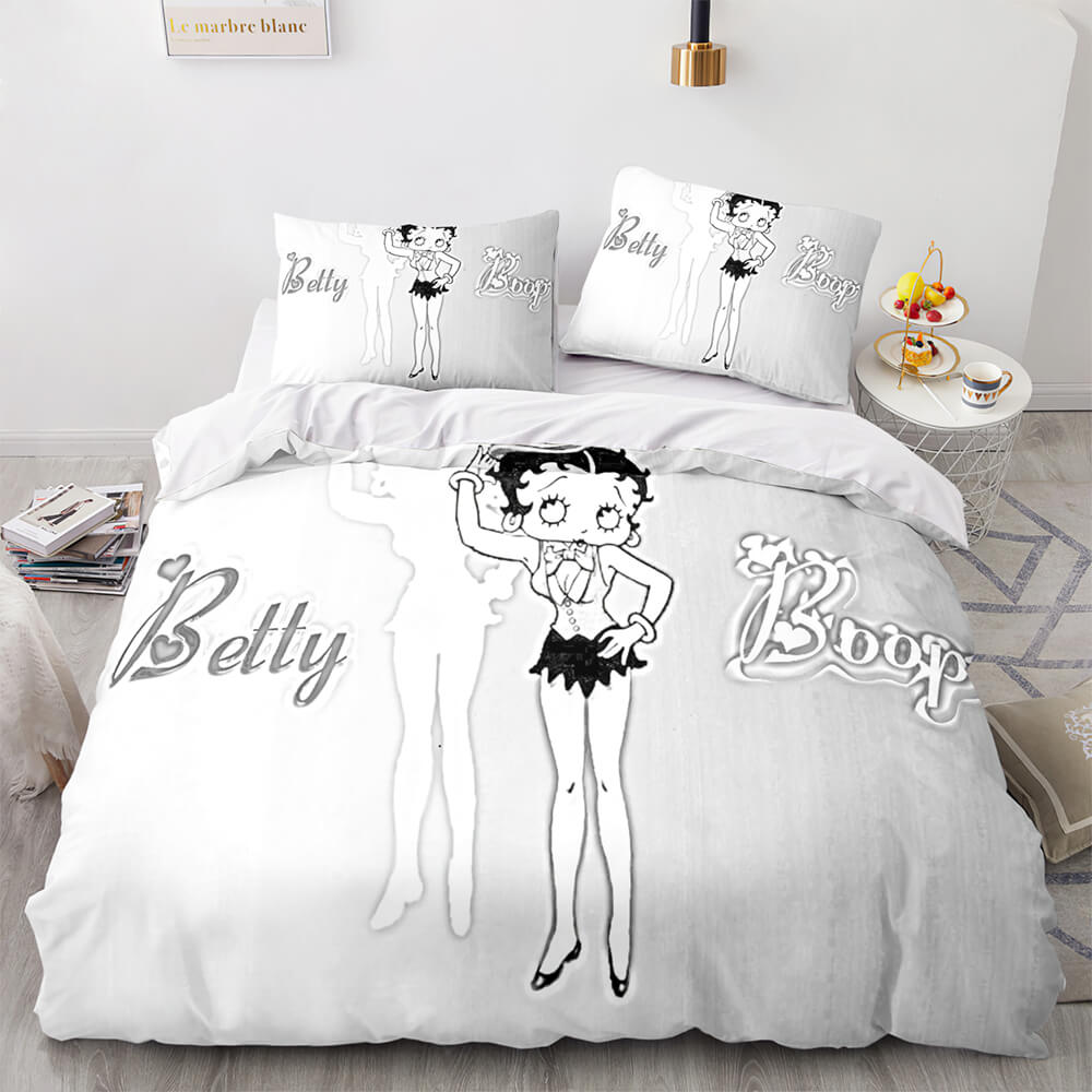 Betty Boop Cosplay Bedding Sets Quilt Covers Without Filler