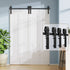 Bi-Folding Sliding Barn Door Hardware Track Kit (No Door)