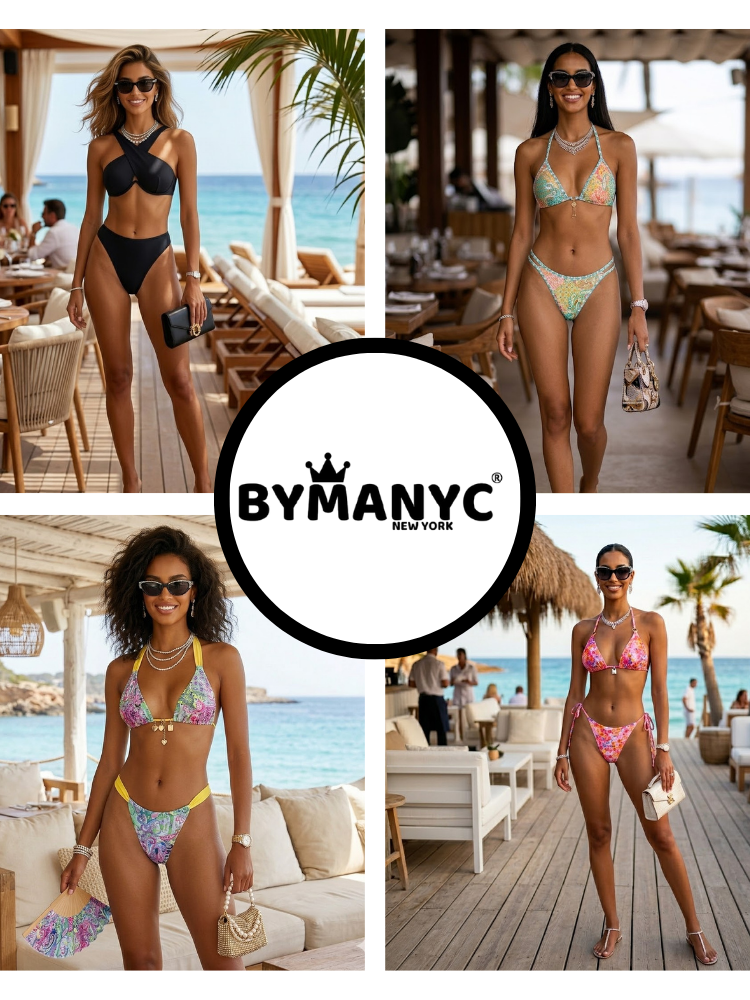 One-Piece Swimsuit New Collection IBIZA CALA SALADA - BYMANYC ® New York
