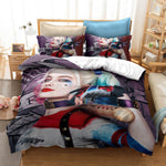 Birds of Prey Harley Quinn Cosplay Bedding Quilt Cover Without Filler