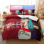 Birds of Prey Harley Quinn Cosplay Bedding Quilt Cover Without Filler