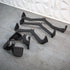 Functional Grip Cable Attachment Kit - Black - Ergonomic Grip - Muscle D Fitness