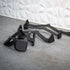 Functional Grip Cable Attachment Kit - Black - Ergonomic Grip - Muscle D Fitness