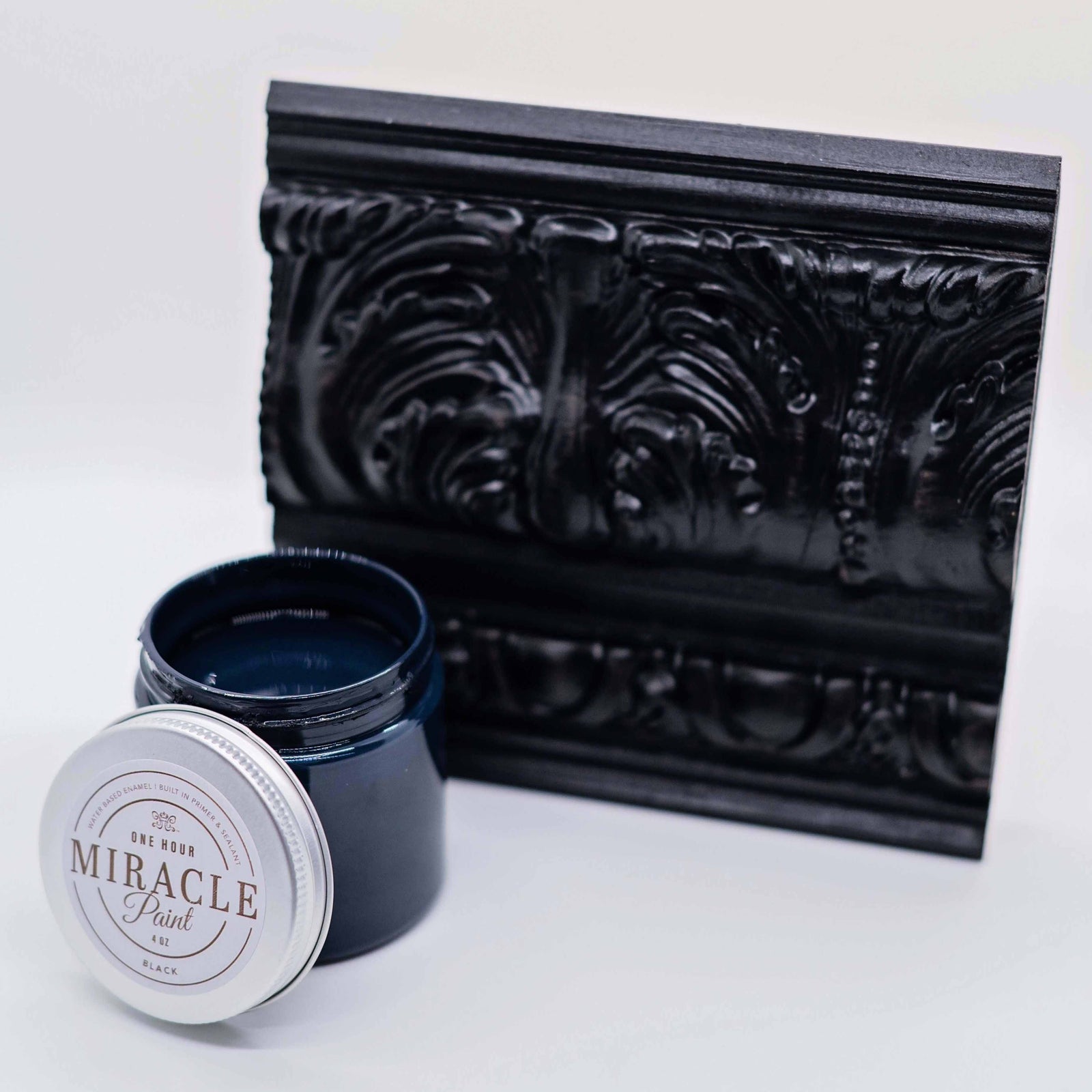 Miracle Paint - Black 4oz Sample