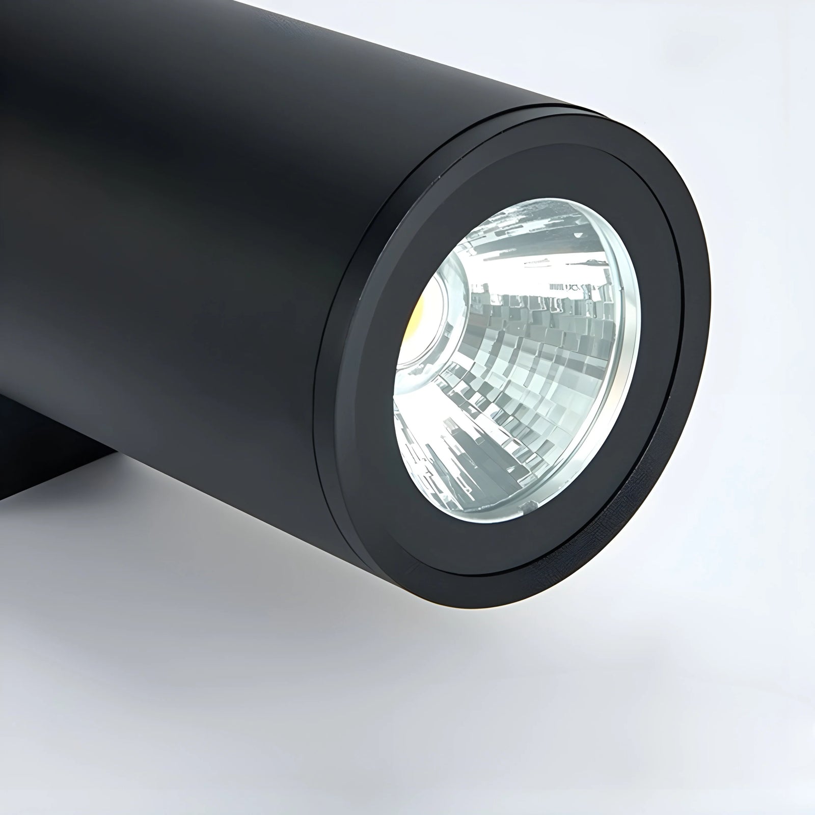 Black Waterproof Outdoor Aluminum LED Wall lamp For Garden, Porch