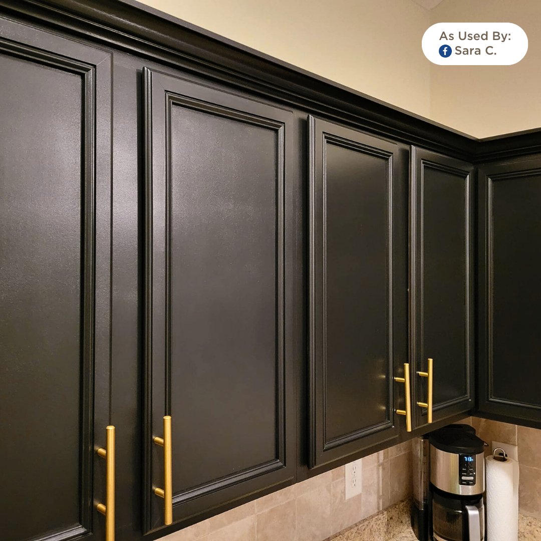 Black - One Step Paint - 4oz Sample