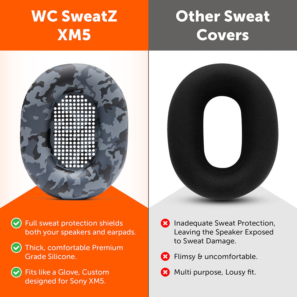 Sony WH-1000XM5 Earpad Sweat Covers - WC SweatZ
