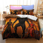 Black Panther Cosplay Bedding Set Quilt Cover Without Filler