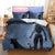 Black Panther Cosplay Bedding Set Quilt Cover Without Filler