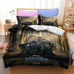 Black Panther Cosplay Bedding Set Quilt Cover Without Filler