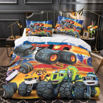 Blaze and the Monster Machines Bedding Set Quilt Duvet Cover Without Filler