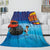 Blaze and the Monster Machines Blanket Flannel Fleece Throw Room Decoration