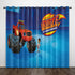 Blaze and the Monster Machines Curtains Pattern Blackout Window Drapes