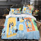 Bluey Duvet Cover Kids Bedding Set Without Filler Room Decoration