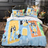 Bluey Duvet Cover Kids Bedding Set Without Filler Room Decoration
