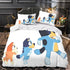 Bluey Duvet Cover Kids Bedding Set Without Filler