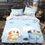 Bluey Duvet Cover Pattern Bedding Set Without Filler