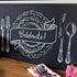 Place Setting Bon Appetit - Mesh Stencil 18x12