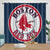 Boston Red Sox Curtains Blackout Window Drapes Room Decoration