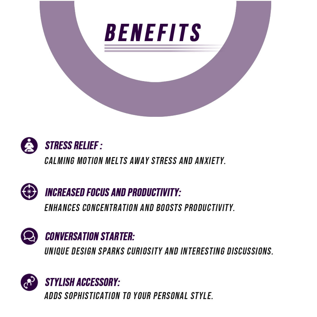 Brass Cube Gears Spinner Stress-Relieving Gadget