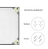 Reflections Sleek Modern Black Aluminum Framed Wall Mirror