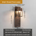 Black/Bronze Outdoor Waterproof LED Aluminum Wall Light With Motion Sensor
