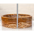 Brown Onyx Translucent Natural Stone Vessel Sink Polished  (D)16" (H)6"