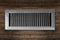 Cast Brass Contemporary Vent Covers - Brushed Nickel