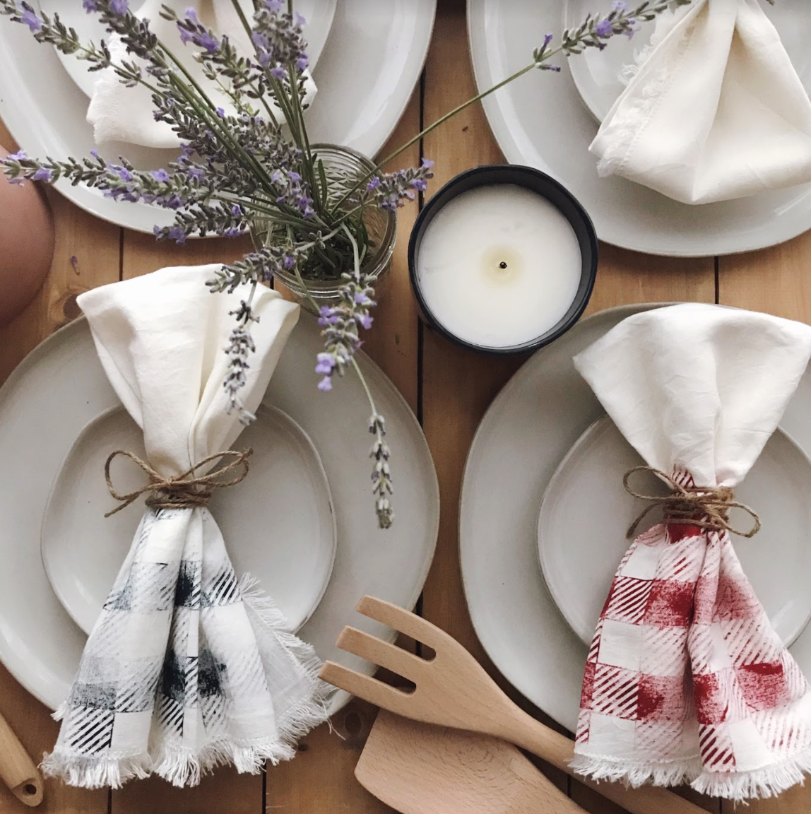 Buffalo Check - Mesh Stencil 8.5 x 11